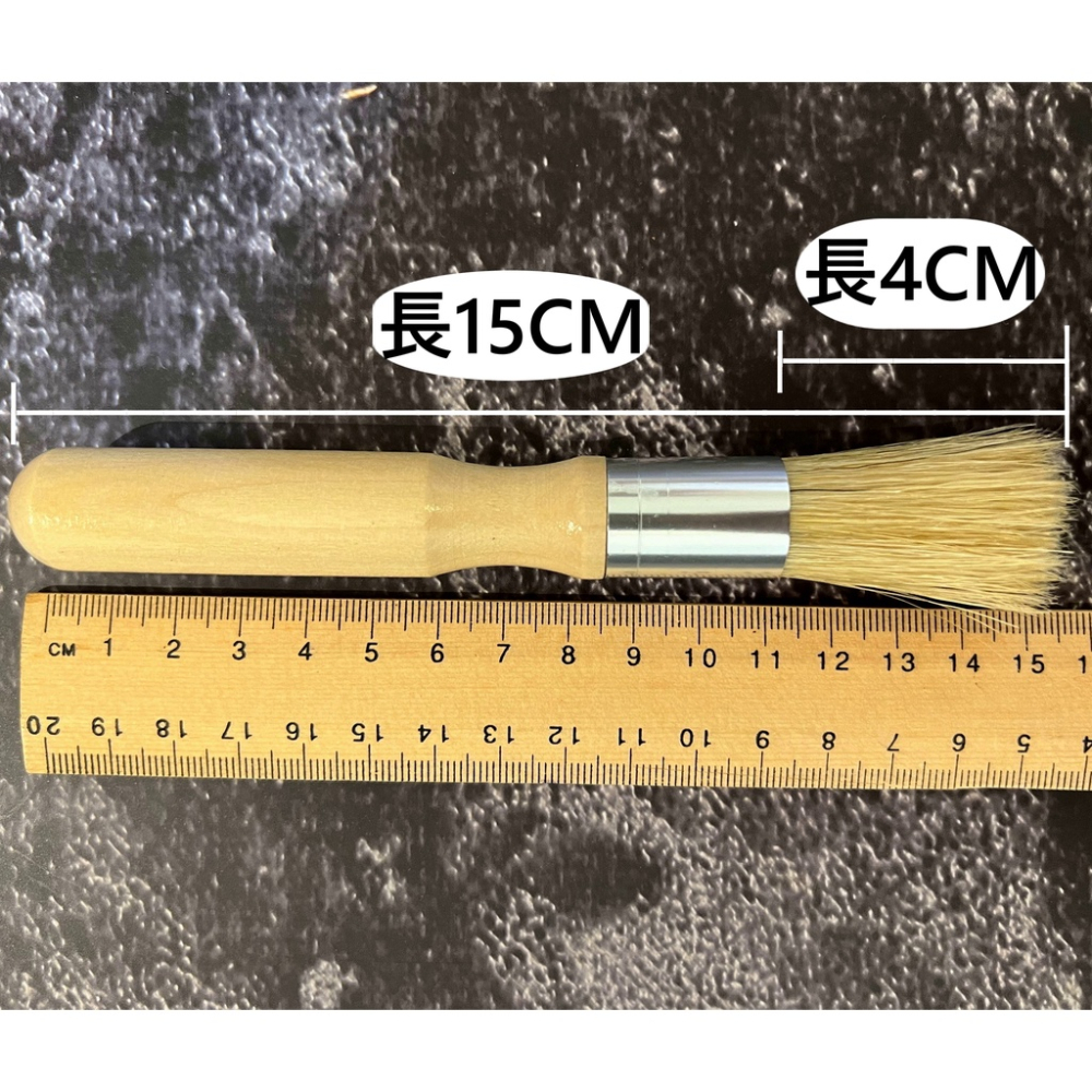 【現貨秒發🔥免運】多功能圓頭毛刷 咖啡毛刷 圓刷 木柄 咖啡大毛刷 清潔神器 咖啡器具 磨豆機清潔刷 鬃毛刷  咖啡用具-細節圖9