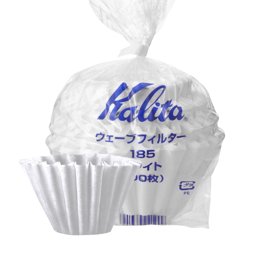 【現貨秒發】Kalita 波浪型濾紙/蛋糕型濾紙 100入 酵素漂白 KWF-185 2~4人 日本原裝進口☕保證正品-細節圖3