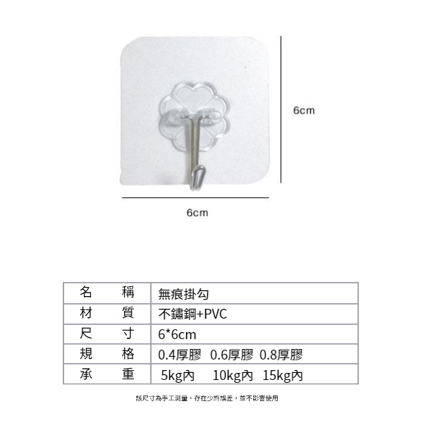 【現貨秒發🔥免運】加厚80% 全館最低 壓克力 加厚 粘免安裝掛勾 強力無痕掛勾 免釘掛勾貼 防水掛鉤 不鏽鋼 掛勾-細節圖9