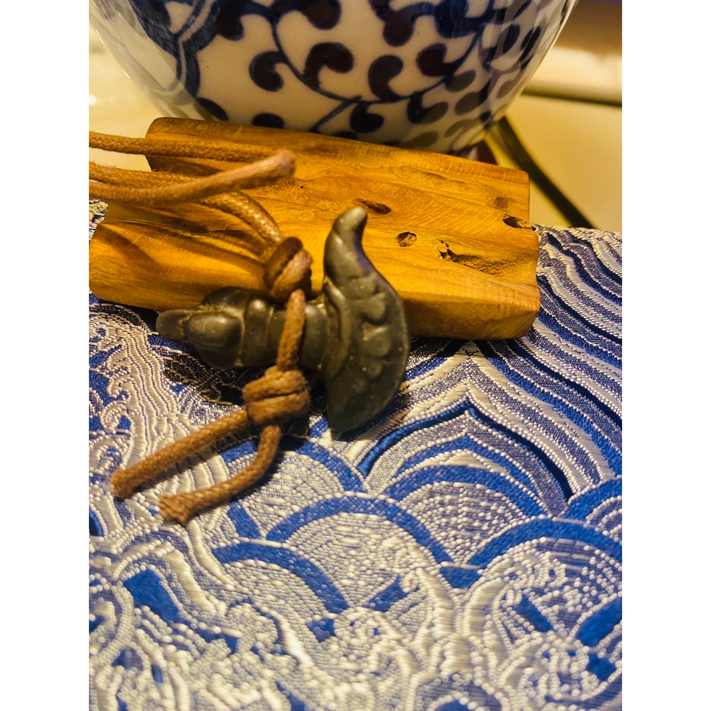 【藏傳佛教-法器】 金剛鉞刀 空行母 #配戴 #念珠配件 #西藏老天鐵-細節圖2