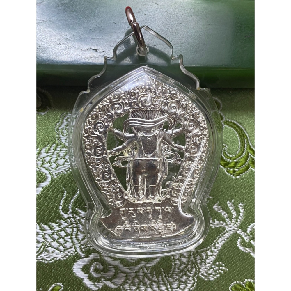 【藏傳佛教供奉尊-擦擦】 白瑪哈嘎拉 薩迦派 祿頂堪 仁波切加持開光-細節圖2