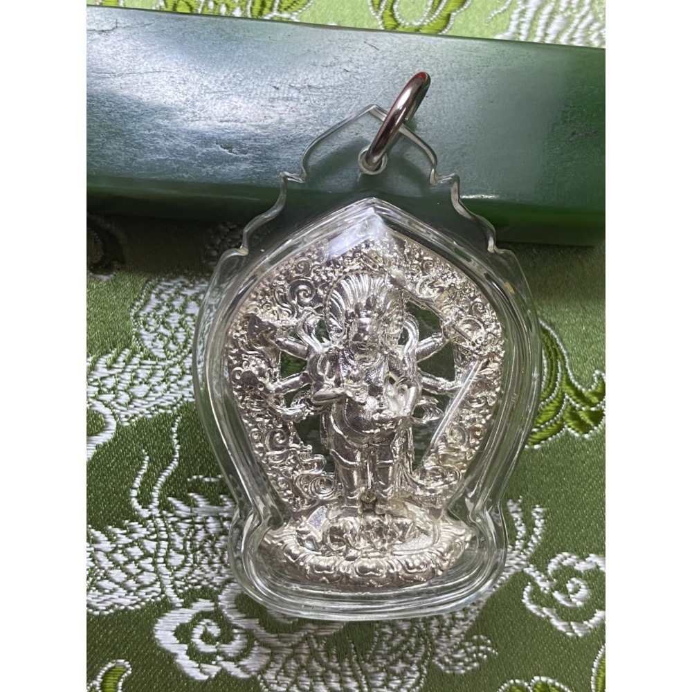 【藏傳佛教供奉尊-擦擦】 白瑪哈嘎拉 薩迦派 祿頂堪 仁波切加持開光-規格圖4