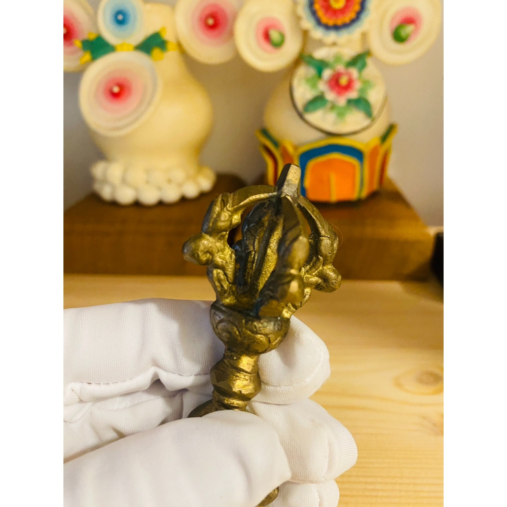【藏傳佛教-法器】 金剛杵 #配戴 #修持 #避邪鎮宅-細節圖3