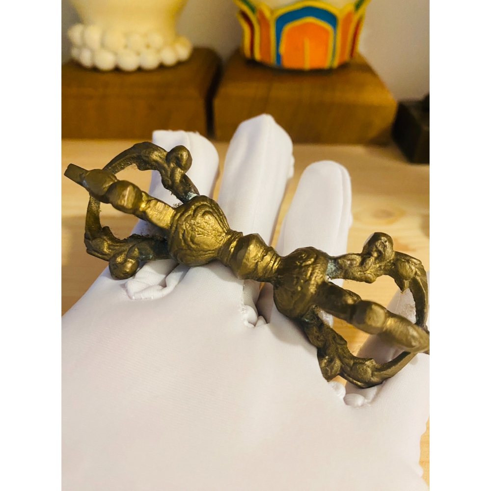 【藏傳佛教-法器】 金剛杵 #配戴 #修持 #避邪鎮宅-細節圖5