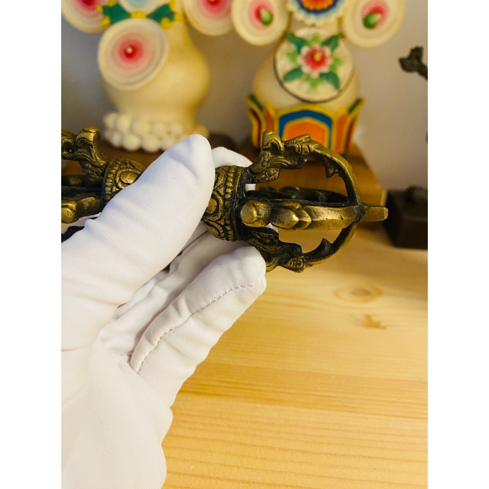 【藏傳佛教-法器】 金剛杵 #配戴 #修持 #避邪鎮宅-細節圖7