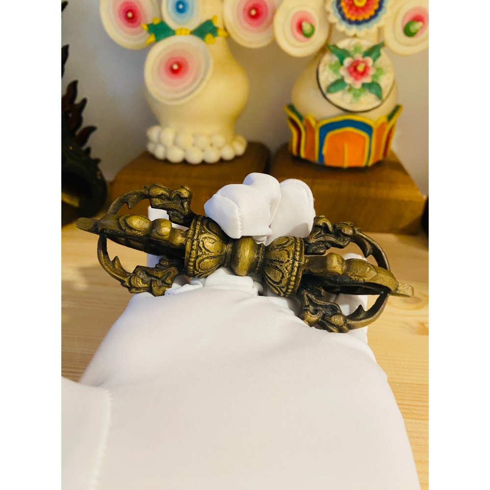 【藏傳佛教-法器】 金剛杵 #配戴 #修持 #避邪鎮宅-細節圖9