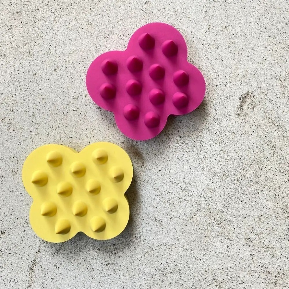 uka 舒活頭皮按摩刷 墨綠 黑色 粉色 七夕限定舒活頭皮按摩刷-細節圖2