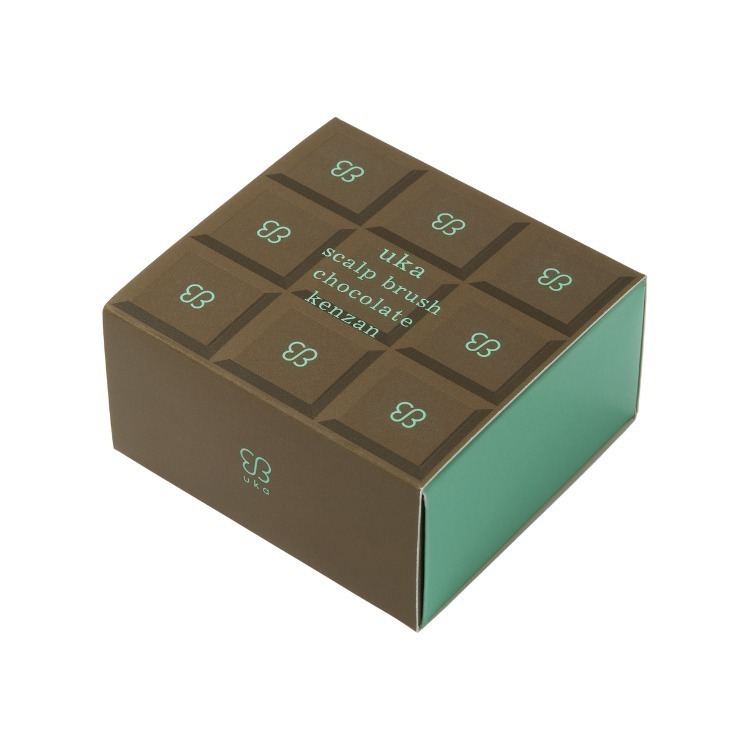 uka 舒活頭皮按摩刷 墨綠 黑色 粉色 七夕限定舒活頭皮按摩刷-細節圖4