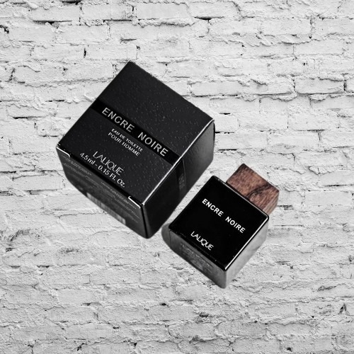 LALIQUE ENCRE NOIRE 黑澤 男性淡香水 4.5ml 秋冬必備 滴抹型-細節圖2