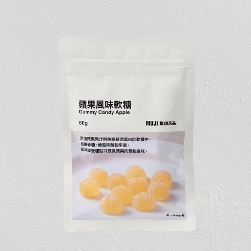 MUJI 無印良品 草莓風味軟糖、葡萄風味軟糖、蘋果風味軟糖、柳橙風味軟糖、綜合水果風味軟糖-細節圖6
