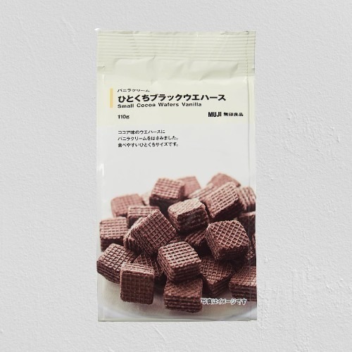 MUJI 無印良品 一口夾心酥 可可奶油風味 香草奶油風味-細節圖3