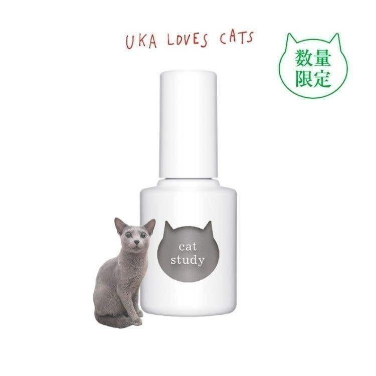 uka 貓咪漫步指甲油 珠光白 銀灰 金棕 摩卡貓眼 波點亮片 數量限定-規格圖11