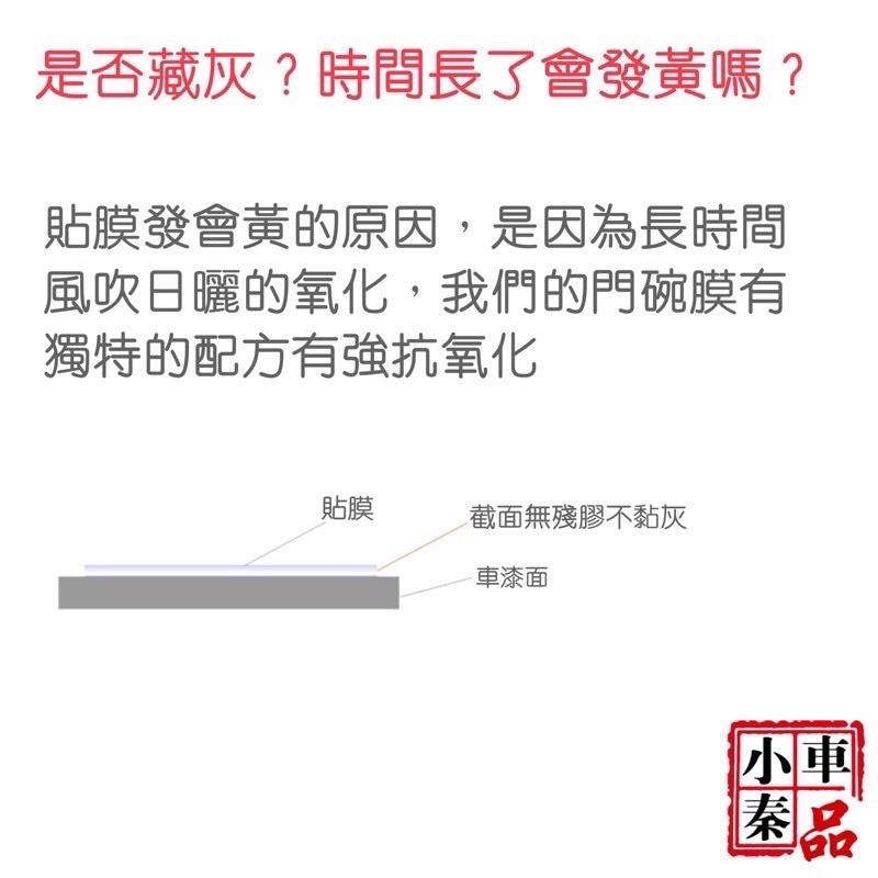 TOYOTA bZ4X 專用透明門碗保護膜  🔷材質：TPU 🔷不泛黃、不卡灰、不留殘膠 ⭕️防止門碗指甲刮傷 台灣現貨-細節圖3