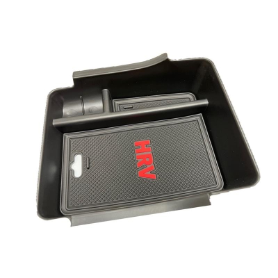 HONDA 本田 2022 HRV專用中央扶手箱置物盒 分層盒 零錢盒 HRV 小東西收納盒👍優質ABS+軟墊