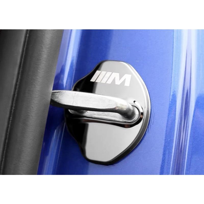 BMW 1系列 F40 1系列 「前門適用」門鎖保護蓋  六角鎖蓋 不銹鋼款   💜顏色：亮銀 /鈦黑 台灣現貨-細節圖3