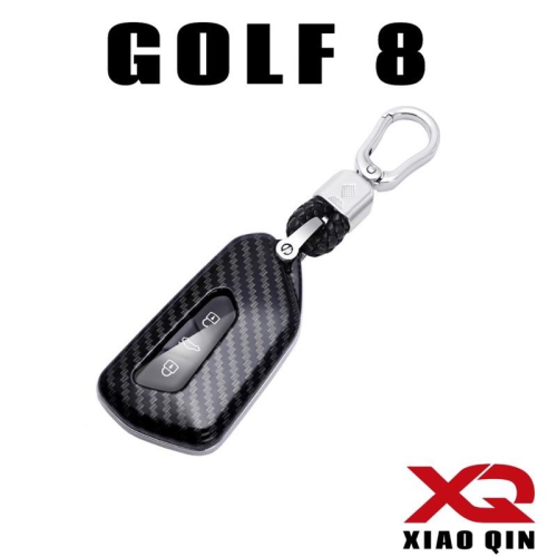 福斯 GOLF 8 鑰匙盒 R/GTI/280/230 專用鑰匙盒 顏色 : 黑色、紅色、碳纖維紋路、白色 保護鑰匙盒