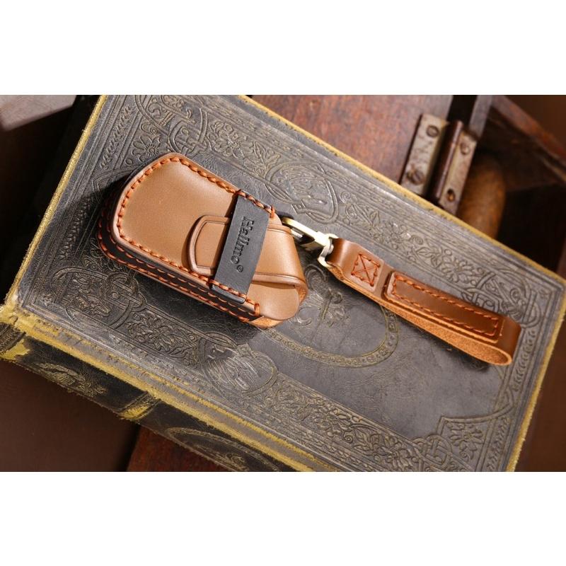 SKODA Octavia Combi 類型 : 手工皮套 顏色 :⭕️黑色  ⭕️棕色  ⭕️藍色  ✔️牛皮/手工-細節圖3