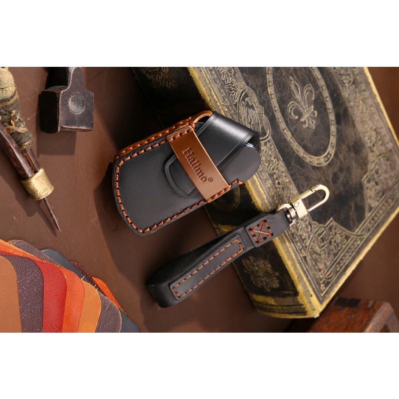 SKODA Octavia Combi 類型 : 手工皮套 顏色 :⭕️黑色  ⭕️棕色  ⭕️藍色  ✔️牛皮/手工-細節圖6