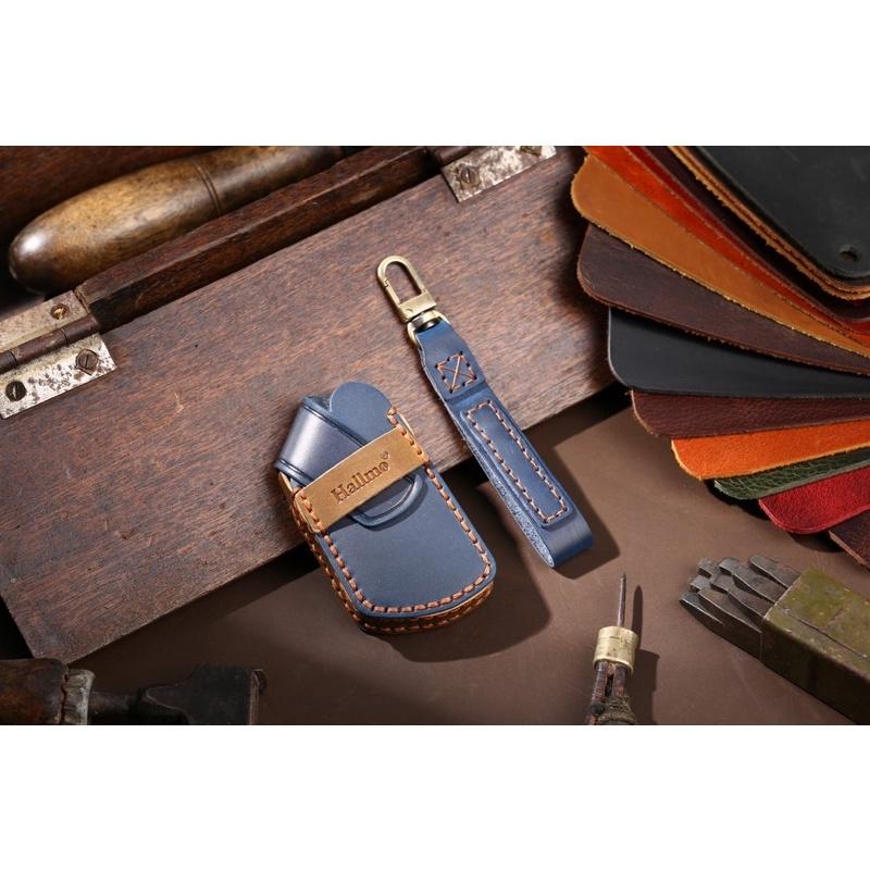 SKODA Octavia Combi 類型 : 手工皮套 顏色 :⭕️黑色  ⭕️棕色  ⭕️藍色  ✔️牛皮/手工-細節圖8