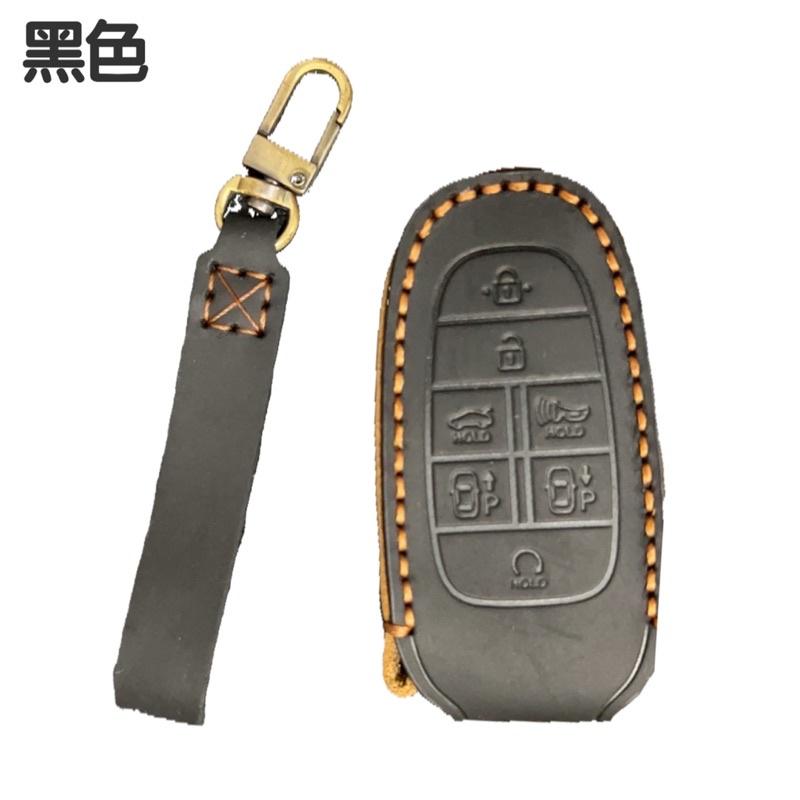 現代HYUNDAI Loniq5 鑰匙套手工牛皮鑰匙套   👍質感提升/有效保護鑰匙  🔷適用車型：Loniq5-細節圖4