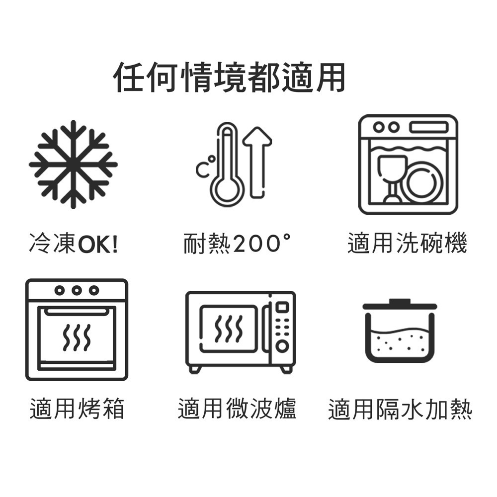 OTB 3D鉑金矽膠保鮮袋1800ml 海浪藍-細節圖5