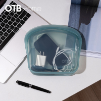 OTB 3D鉑金矽膠保鮮袋1800ml 松青綠