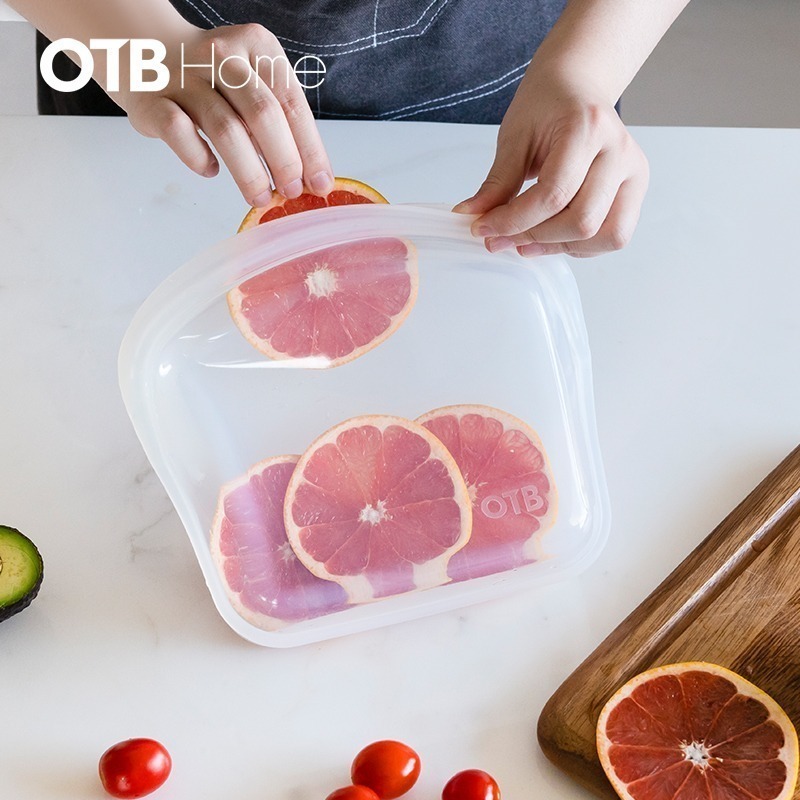 OTB 3D鉑金矽膠保鮮袋1800ml 2入(6色任選)-細節圖3