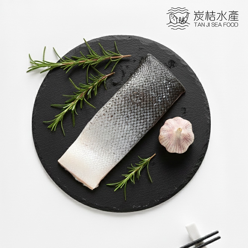 炭桔水產 挪威帶皮菲力厚切鮭魚 200g-細節圖3