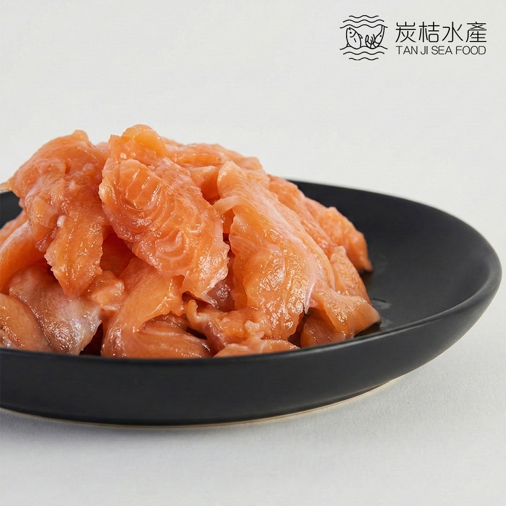 炭桔水產 挪威無皮鮭魚塊 250g-細節圖2