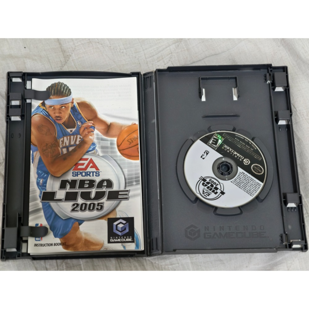 NBA Live 2005 (Nintendo GameCube, 2004) tested authentic bas-細節圖3