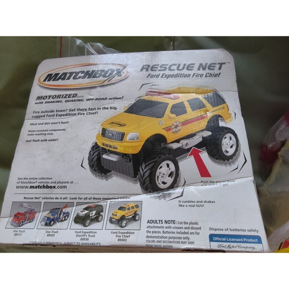 MATCHBOX 1/24 Ford Expedition Chief 消防指揮越野車-細節圖6