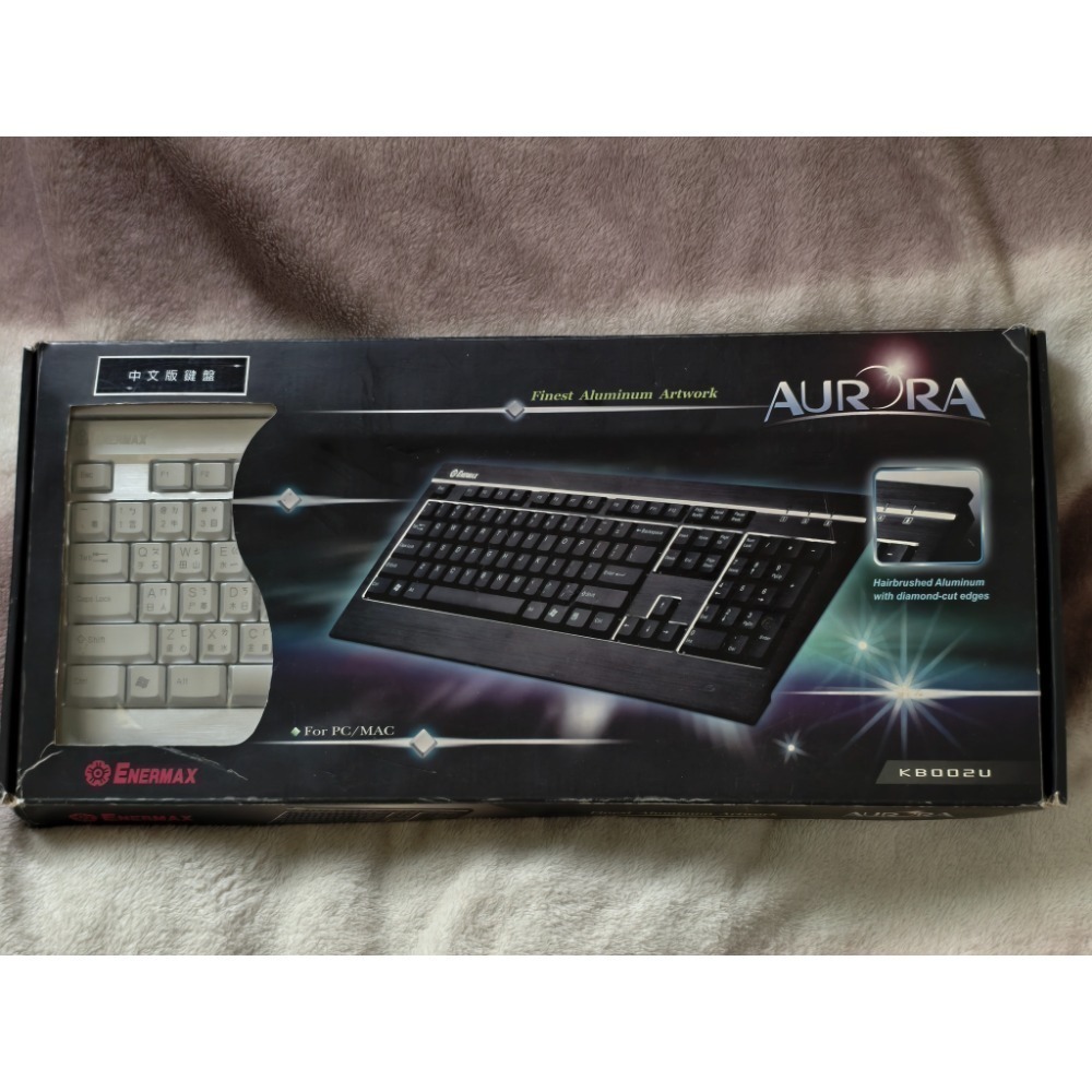 Enermax Aurora安耐美 極光鋁質鍵盤 KB002U-細節圖2