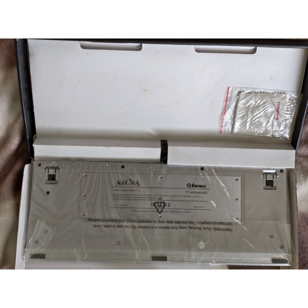 Enermax Aurora安耐美 極光鋁質鍵盤 KB002U-細節圖4