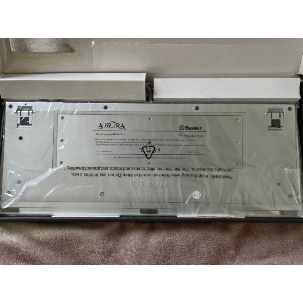 Enermax Aurora安耐美 極光鋁質鍵盤 KB002U-細節圖5
