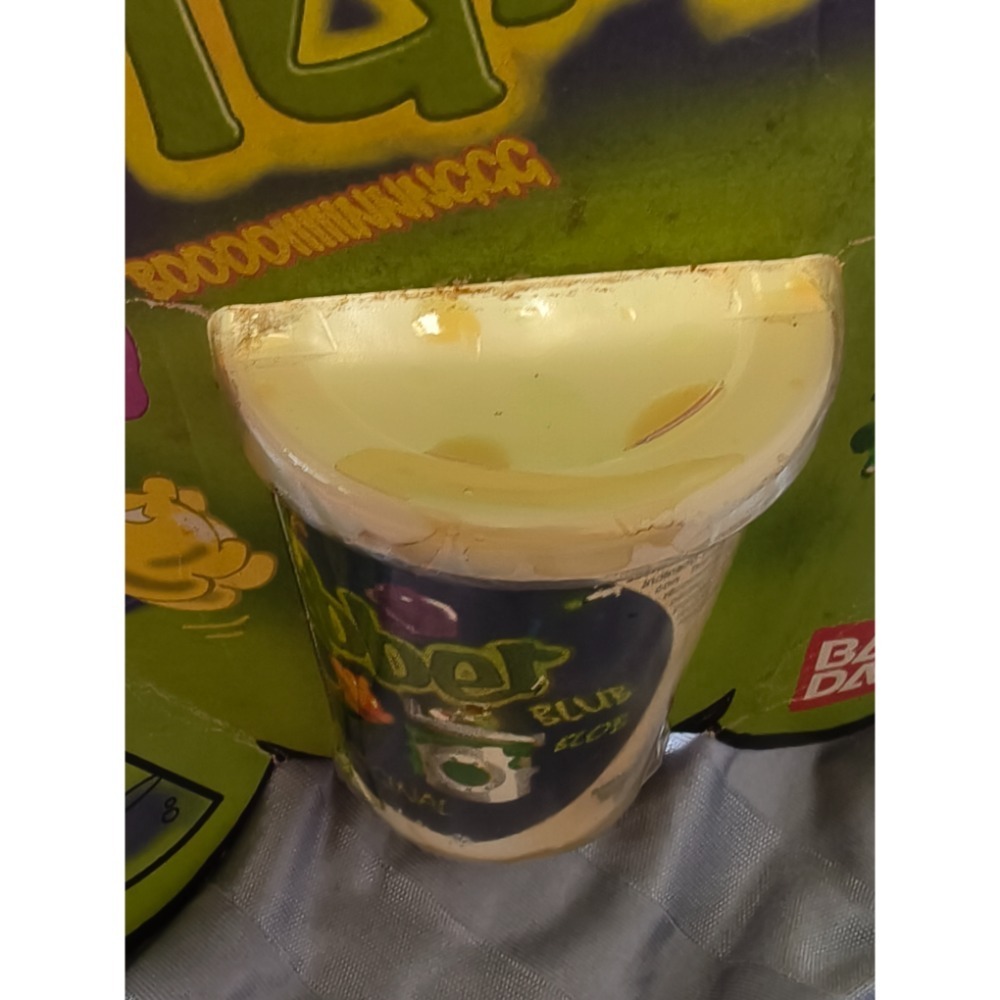 1997 年由 Mattel 生產的迪士尼電影《飛天法寶》(Flubber) 原版綠色黏土收藏玩具。-細節圖4