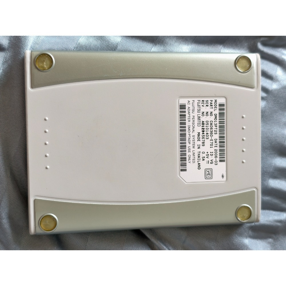 稀少高階款 富士通 Fujitsu DynaMO 1300U2 Pocket 外接式 MO 磁碟機-細節圖2