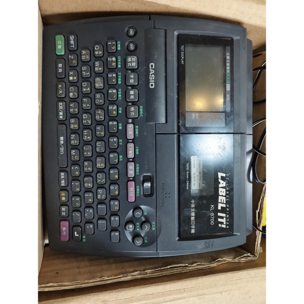 CASIO KL-8700 中英文標籤印字機-細節圖5