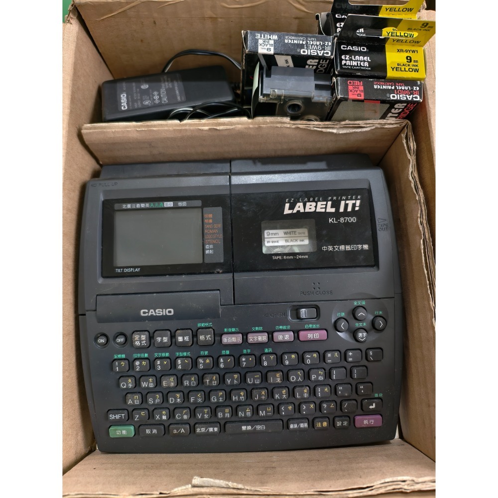 CASIO KL-8700 中英文標籤印字機-細節圖7