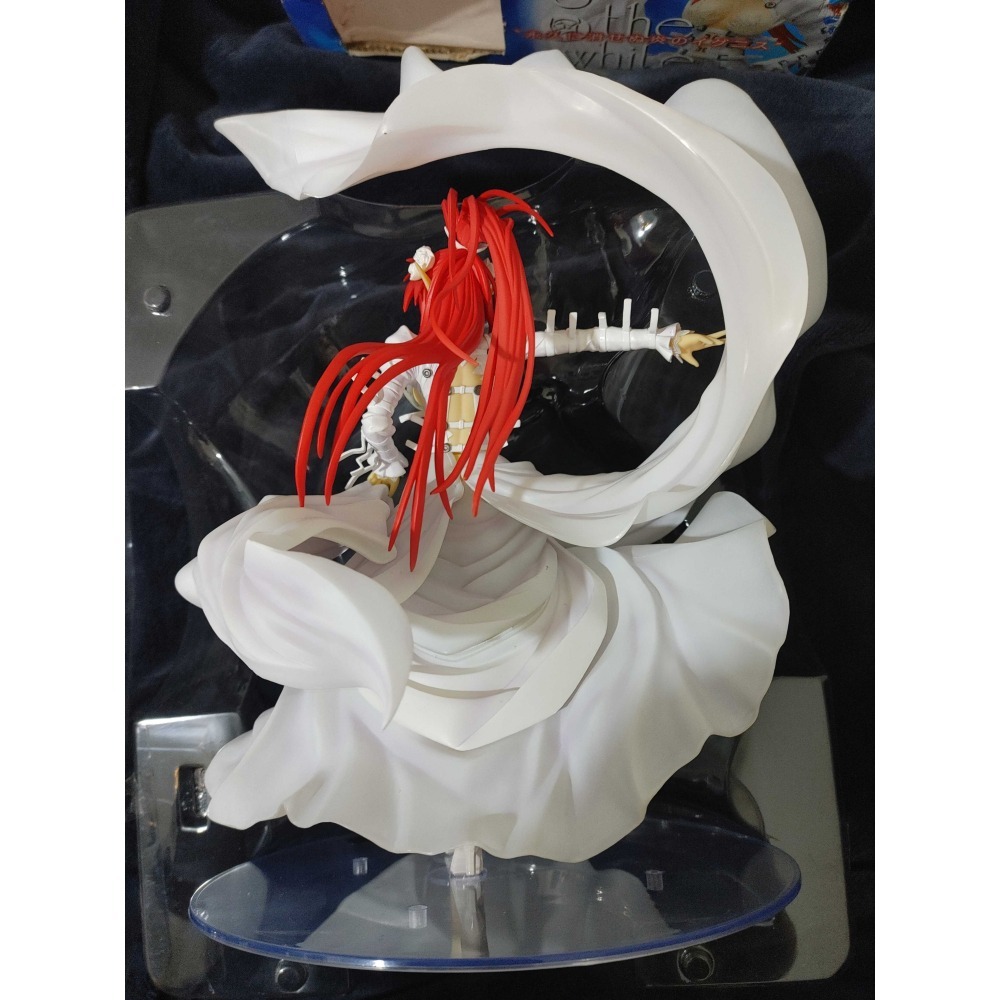 【二手出清】Orchid Seed 塵骸魔京 Ignis the white 伊格尼斯 白色婚紗版 1/6 PVC 可議-細節圖6
