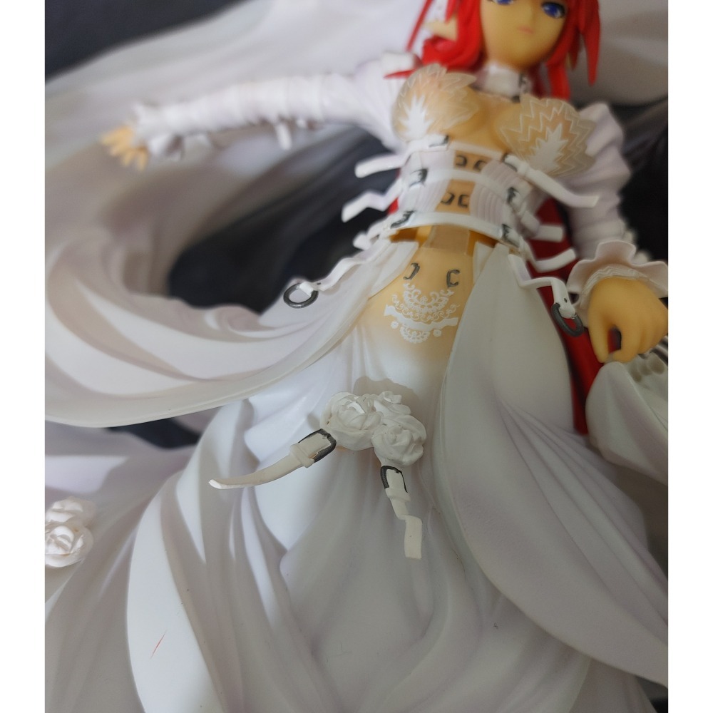 【二手出清】Orchid Seed 塵骸魔京 Ignis the white 伊格尼斯 白色婚紗版 1/6 PVC 可議-細節圖10