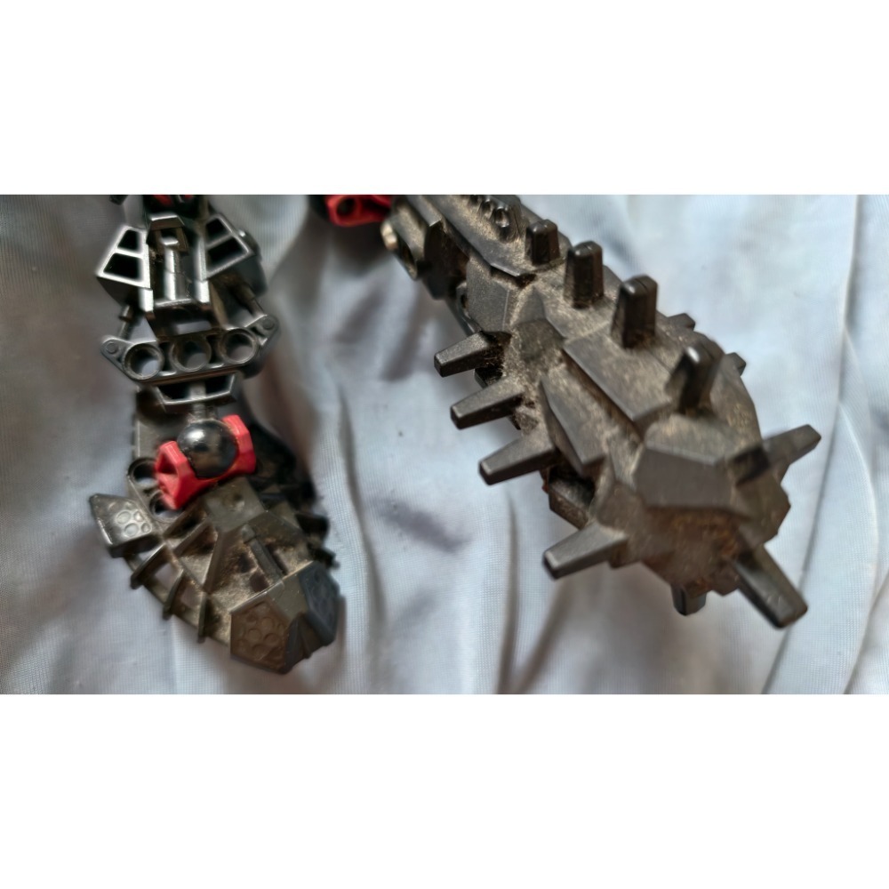 【樂高二手絕版】LEGO 8984 Bionicle 生化戰士 Stronius 斯特羅尼烏斯｜缺件殺肉、MOC改裝、補-細節圖5