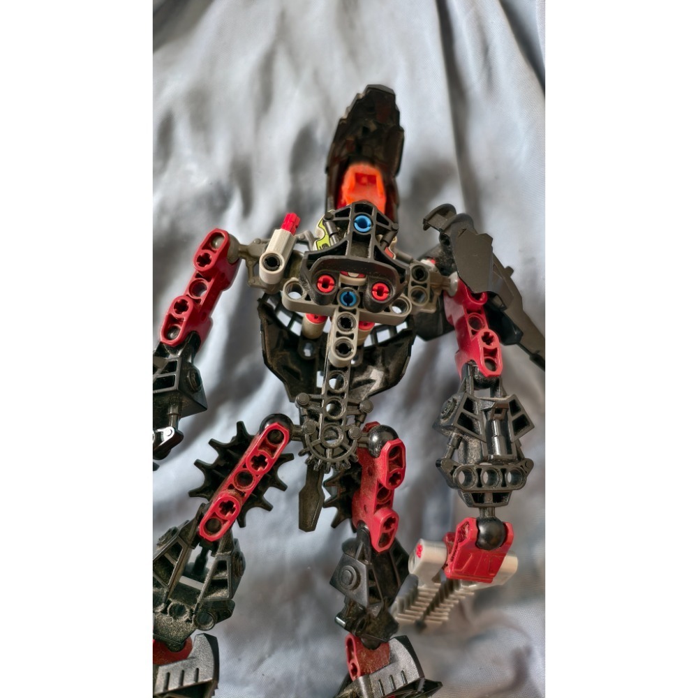 【樂高二手絕版】LEGO 8984 Bionicle 生化戰士 Stronius 斯特羅尼烏斯｜缺件殺肉、MOC改裝、補-細節圖7