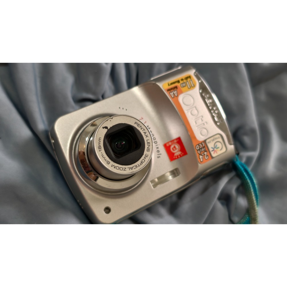 Pentax Optio E30 復古隨身數位相機（外觀良好/螢幕鏡頭正常/部分按鍵失效）-細節圖2