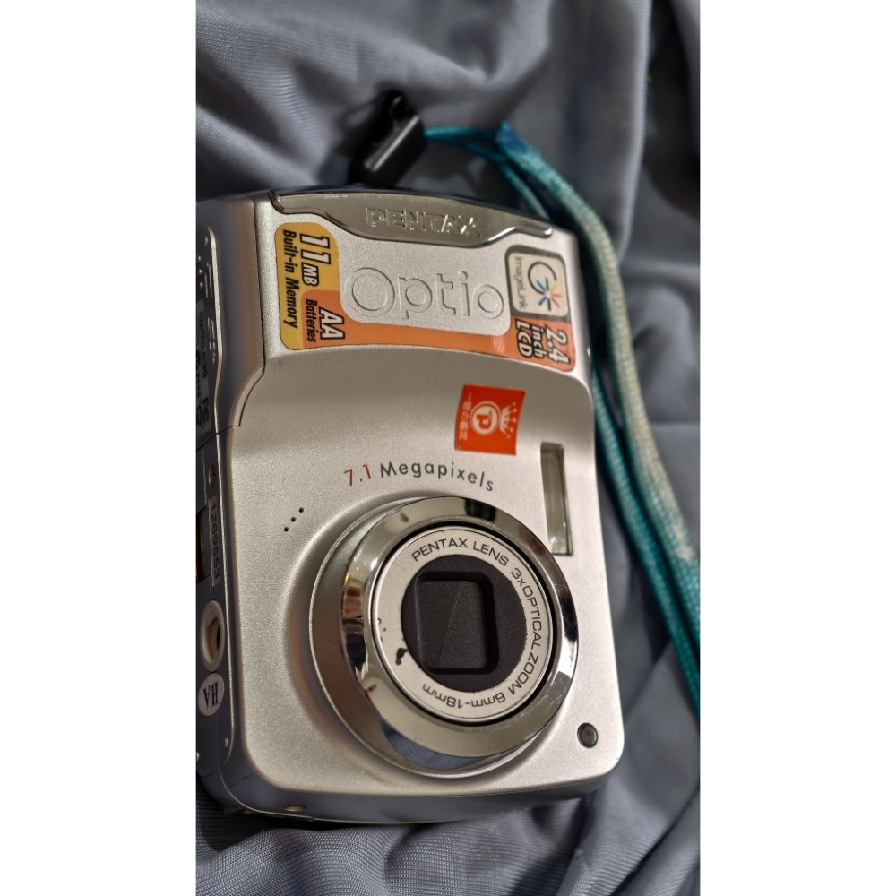 Pentax Optio E30 復古隨身數位相機（外觀良好/螢幕鏡頭正常/部分按鍵失效）-細節圖8