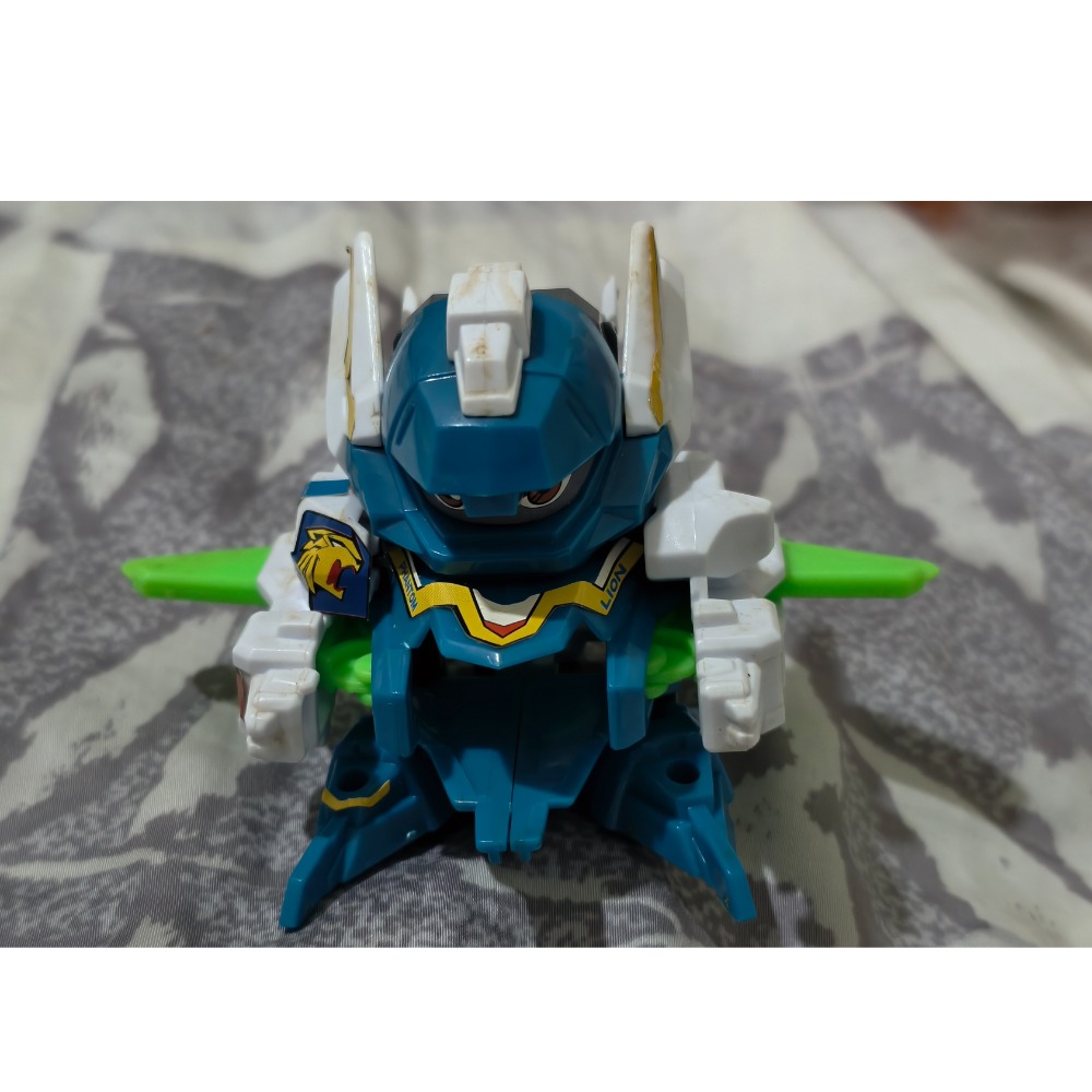 彈珠超人 139｜ファントムレオン 前鋒猛獅 EX系列 絕版正版 TAKARA（外觀如圖/可與138合體）-細節圖9