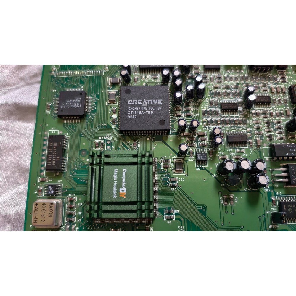 【美品/收藏】Creative 創新科技 Sound Blaster CT4330 ISA老音效卡 板面金手指乾淨-細節圖8