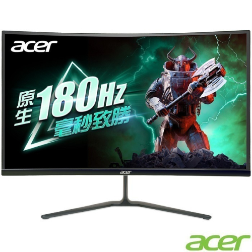 Acer ED270R S3 HDR曲面電競螢幕(27型/FHD/180Hz/1ms/VA)