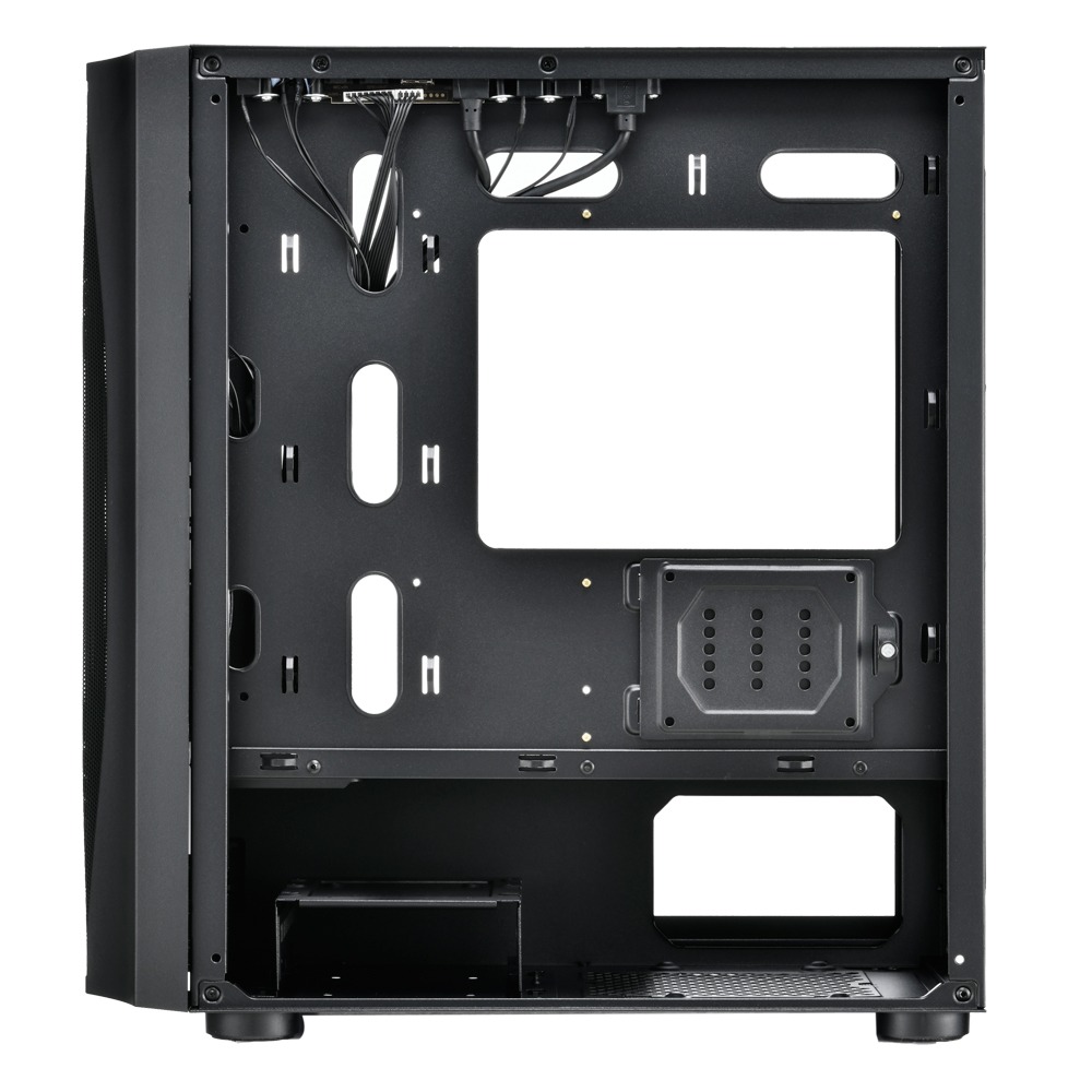 SuperChannel視博通 LAM211D(B)電腦機殼 黑/ARGB/掀開式側板/M-ATX-細節圖7