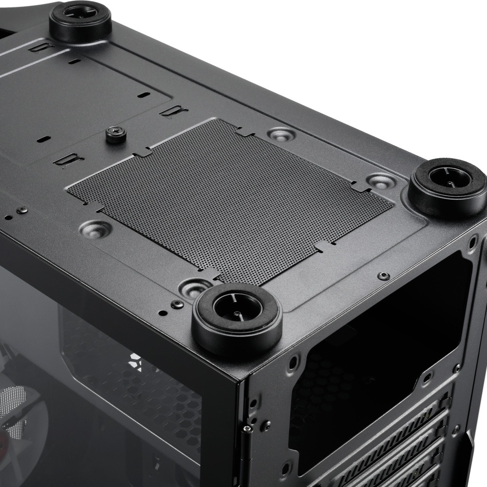 SuperChannel視博通 LAM211D(B)電腦機殼 黑/ARGB/掀開式側板/M-ATX-細節圖9