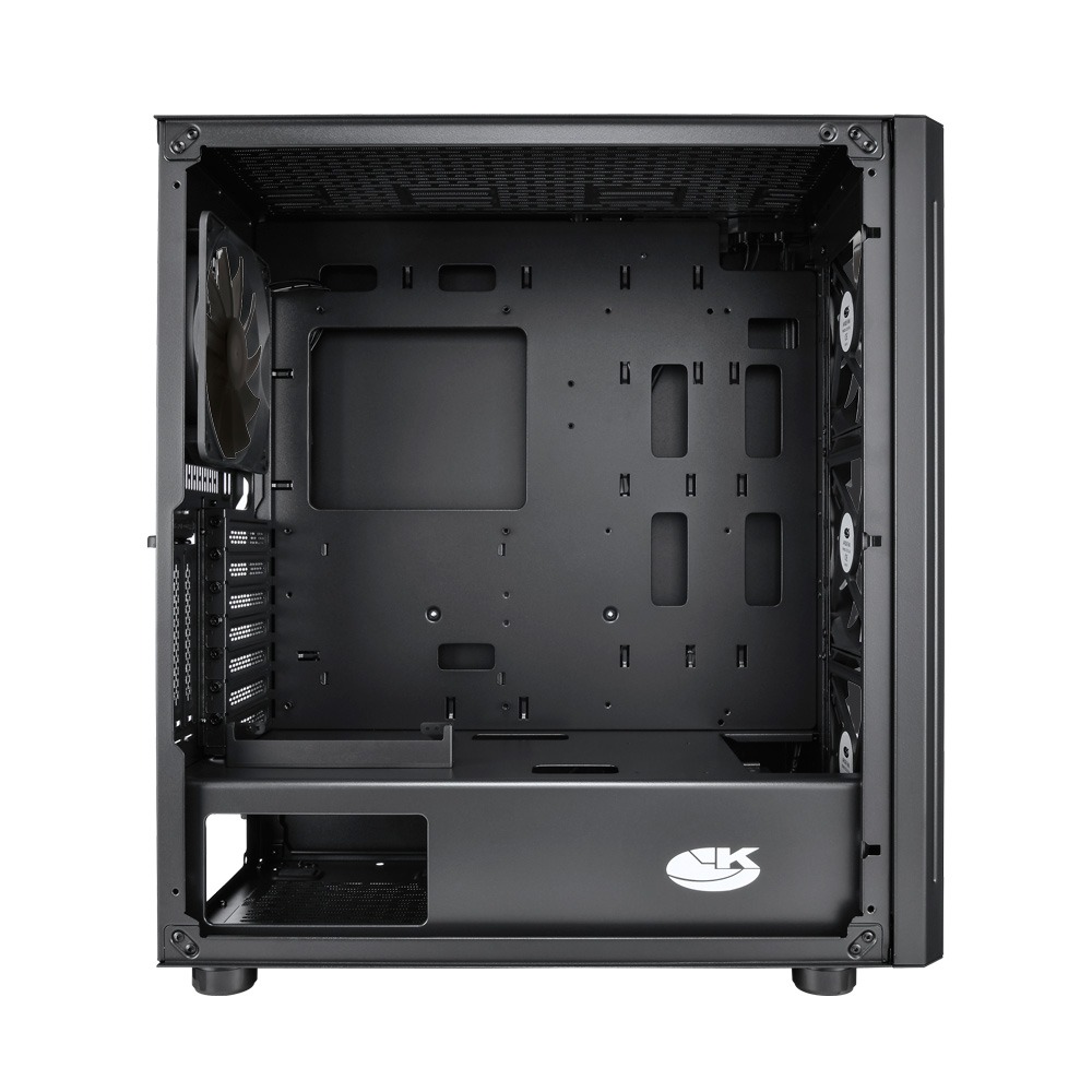 SuperChannel視博通 LAI099 機殼 黑/玻璃透側/E-ATX/Type-C/內建風扇前3後1/前面板鐵網-細節圖4